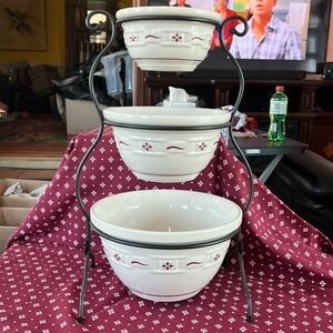 Longaberger Mixing Bowls